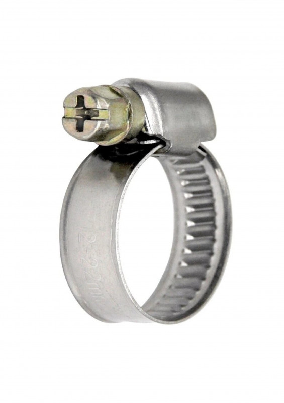 Хомут червячный 20-32мм нерж