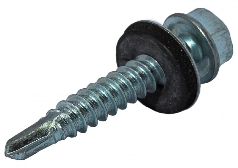 Саморез кровельный HWX7-W-P9 6,3х19мм ТМ HARDWEX