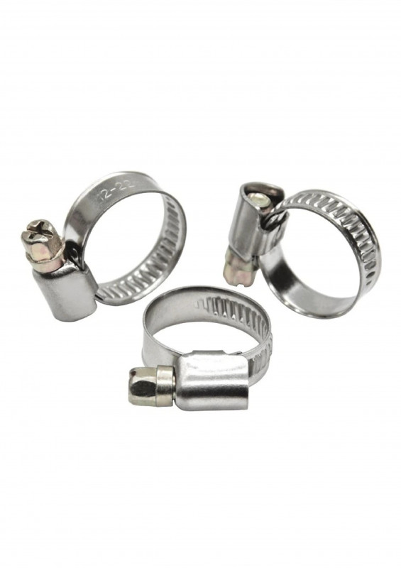 Хомут червячный 32-50мм нерж