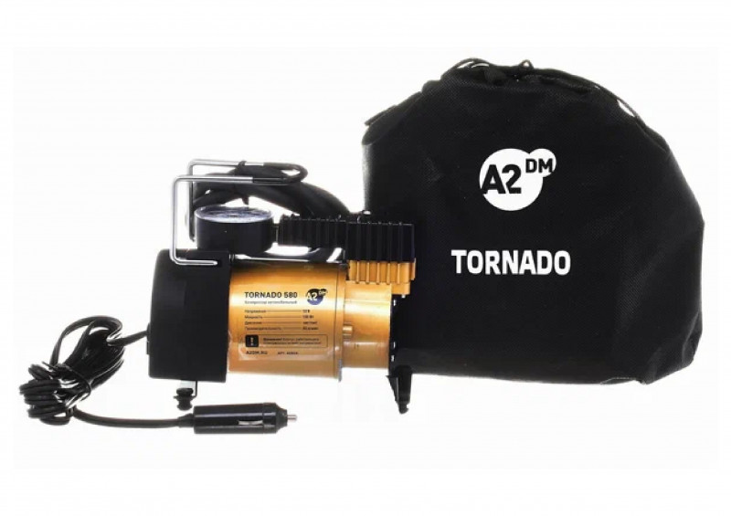 Компрессор автомоб 40л/мин 12V 150W TORNADO 580