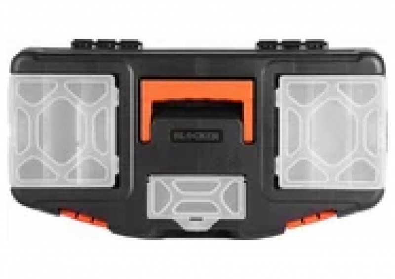 Ящик для инструментов 19" черный/оранжевый MASTER Economy