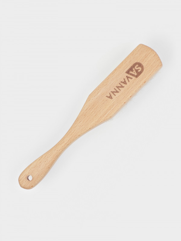 Щетка для одежды и обуви, 21х3,4 см, 59 пучков SAVANNA