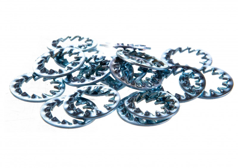 Шайба стопорная с внутренними зубьями DIN 6798J М6