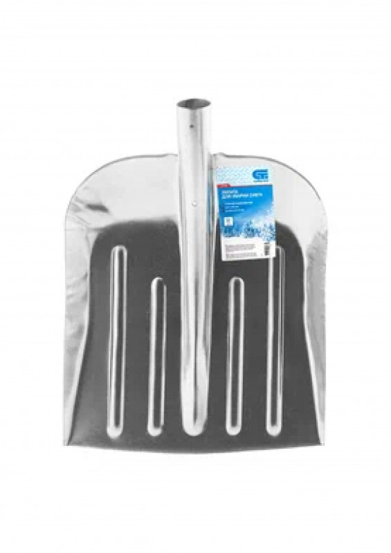 Лопата снеговая стальная оцинкованная 330х366мм АМЕТ