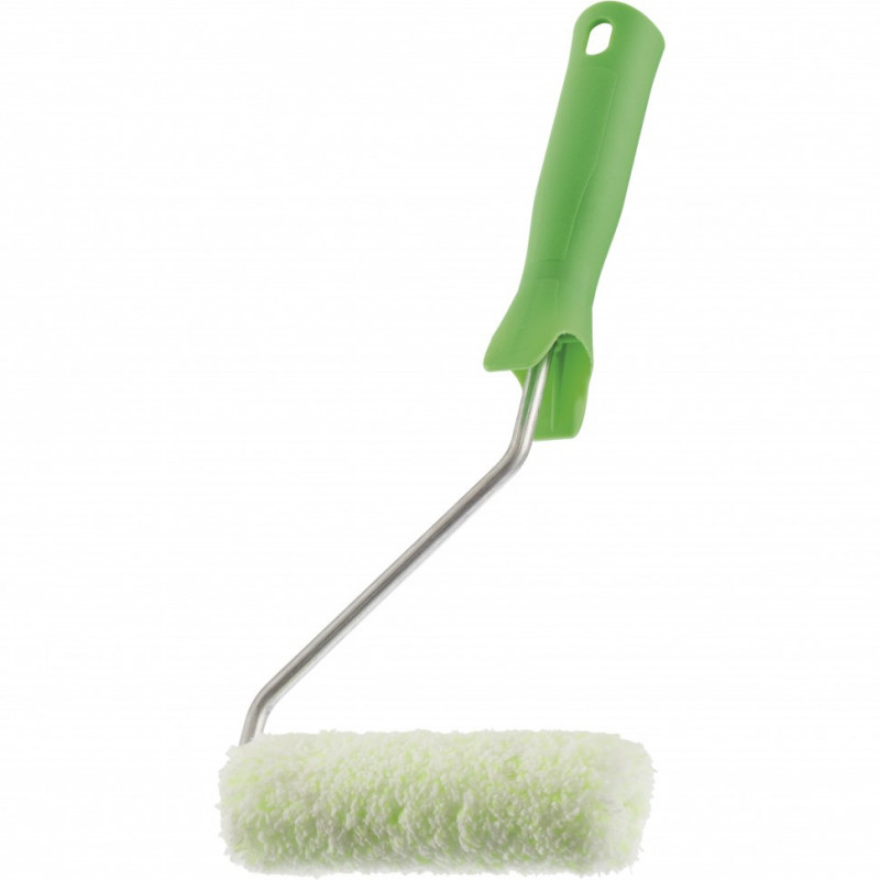 Мини-валик флок 100х15мм ворс 12мм бюгель d6 ручка 2К