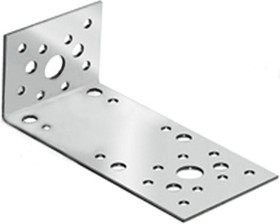 Уголок крепежный ассиметрия KUAS 130х50х65