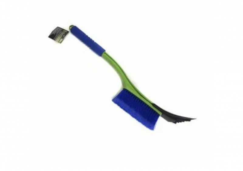 Щетка со скребком 635мм зеленый OKTAN