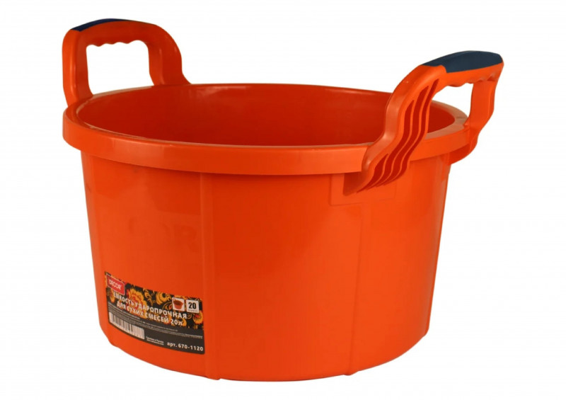 Емкость ударопрочная для ССС 30л 2К ручка DECOR