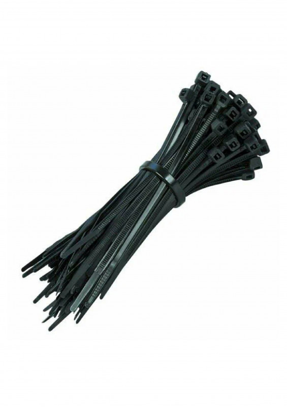 Хомут-стяжки нейлон 100шт 3х100 черные