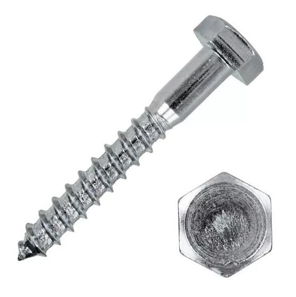 Шуруп-болт Глухарь по дереву DIN 571 12х200