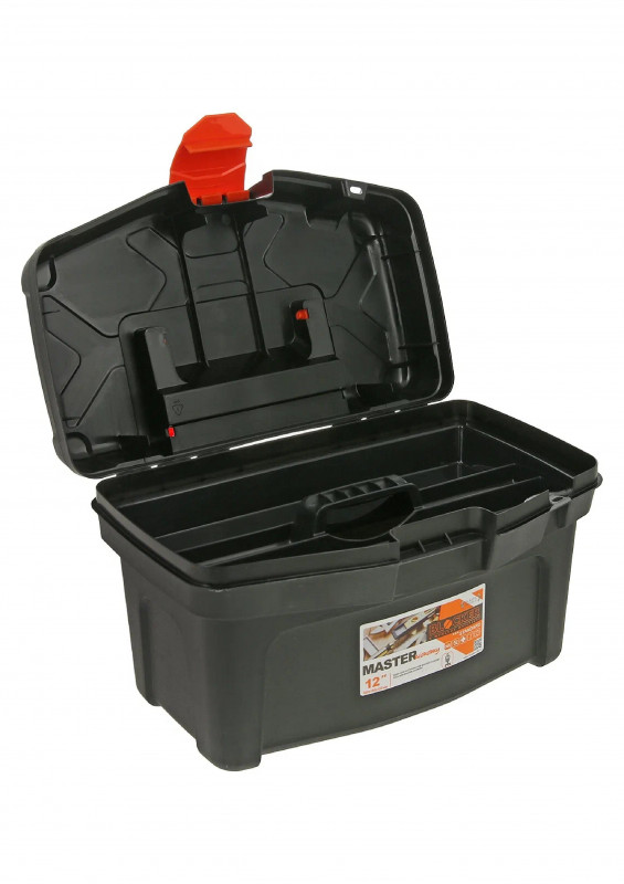 Ящик для инструментов 12" серо-свинцовый/оранжевый MASTER Economy