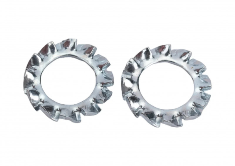 Шайба стопорная с внешними зубьями DIN 6798А М8