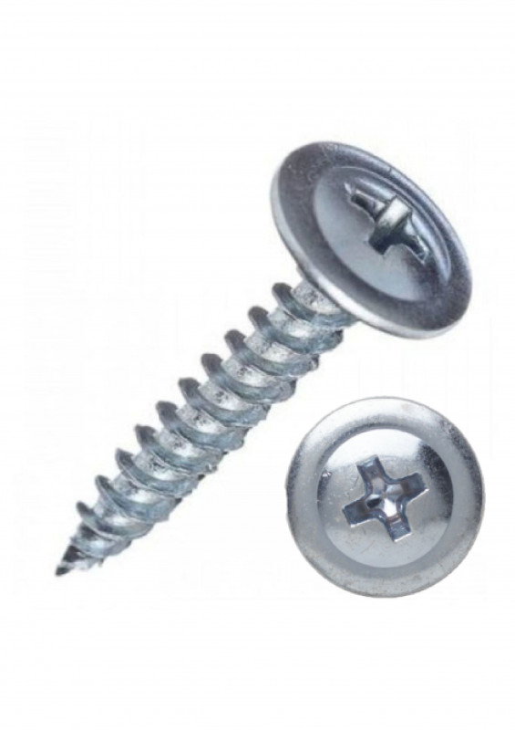 Саморез с пресс-шайбой острый 4,2х16