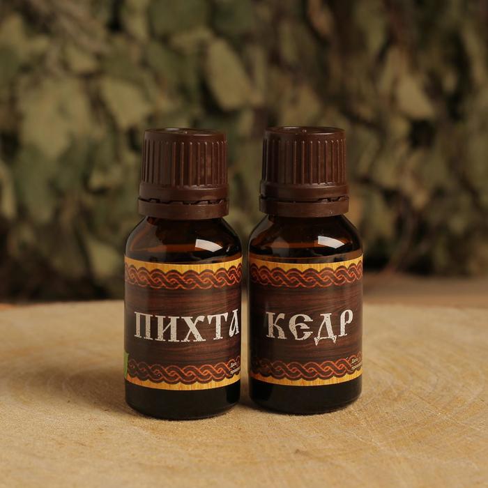 Набор эфирных масел 100% "Настоящему банщику" 2шт,15мл