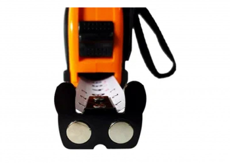 Рулетка магнитная Ультра каучук с фиксатором 16ммх2м ЦИ