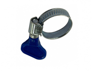 Хомут червячный с ключом 50-70мм