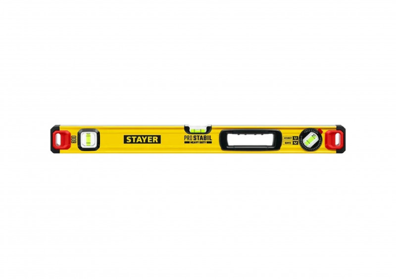 Уровень 600мм с поворотным глазом STAYER PRO STABIL