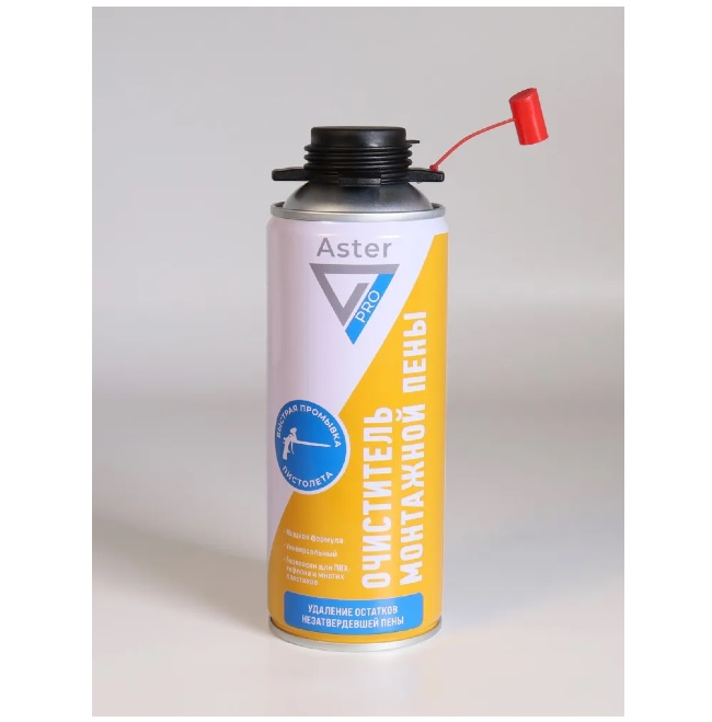 Очиститель монтажной пены 520 мл Aster