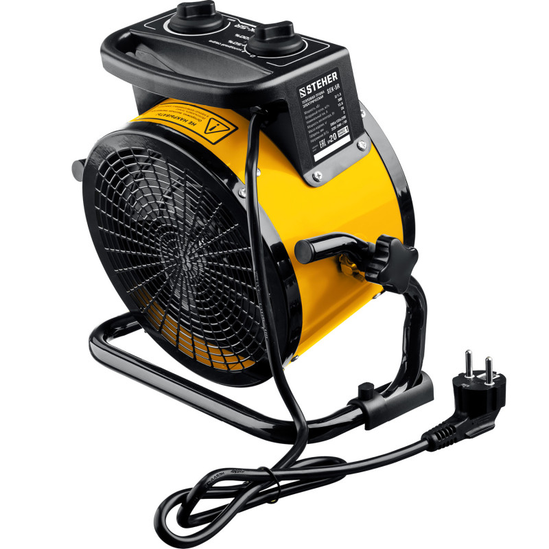 Пушка тепловая 3кВт электрическая STEHER