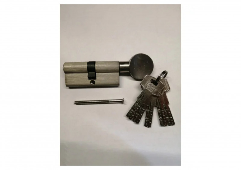 Механизм цилиндровый мат.никель перф.ключ/верт. MAX 70 (35х35В) SN 5кл (60,10) Стандарт