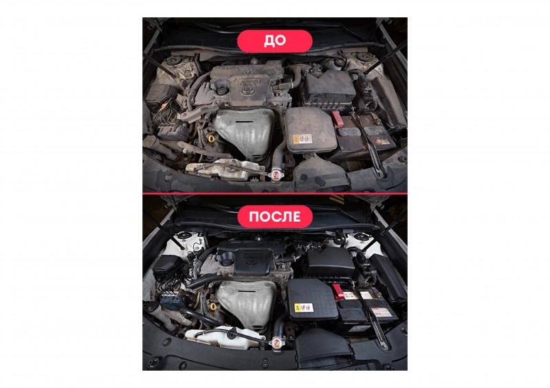 Средство для очистки моторного блока и частей двигателя 600мл Grass Motor Cleaner