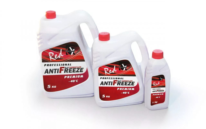 Антифриз красный Professional Рremium G-12 1кг Дзержинск